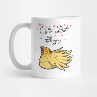 Cute But Angry (Yellow tiel) Mug